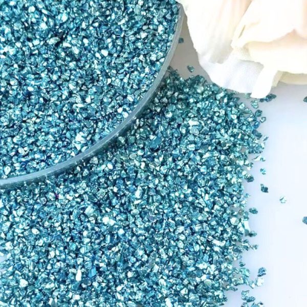 Premium Recycled Crushed Glass Media for Blasting, Filtration & Flooring