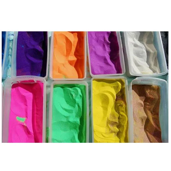 Premium Decorative Colored Quartz Sand for Crafts and Sand Art Bulk