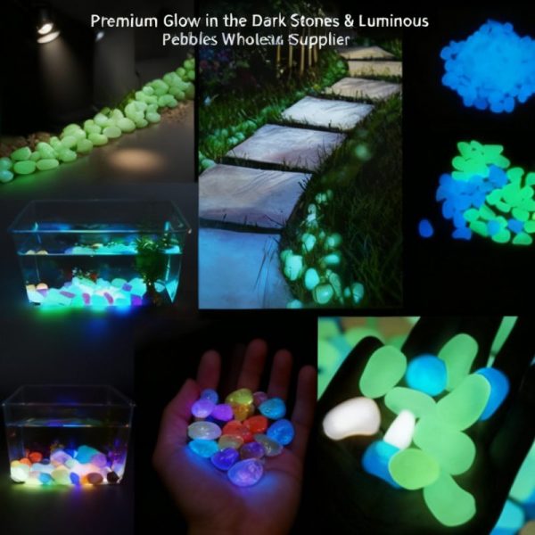 Premium Glow in the Dark Stones & Luminous Pebbles Wholesale Supplier