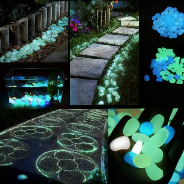 Wholesale Glow in the Dark Stones & Luminous Pebbles for Garden & Aquarium