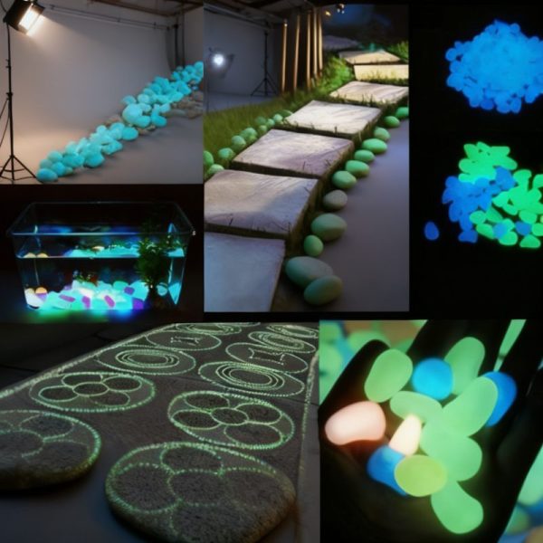 Wholesale Glow in the Dark Stones & Luminous Pebbles for Gardens